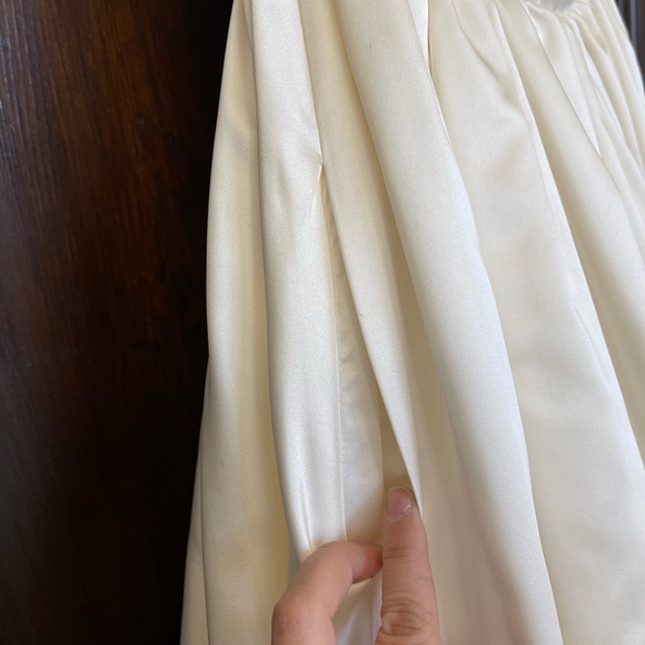 Lazaro Silk Ballgown wedding gown size 10 sample - Picture 3 of 9